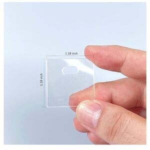 45 piece Vertical Blind RepairTabs Kit Clear FixerSnapin Replacement SlatsPanels